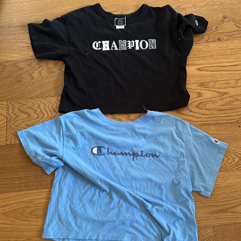Ladies cropped shirts. Selling as a set of two.